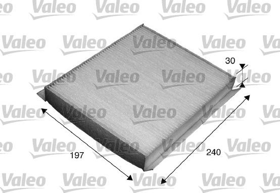 Valeo 715540 - Филтър купе (поленов филтър) vvparts.bg