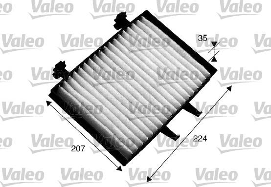 Valeo 715547 - Филтър купе (поленов филтър) vvparts.bg