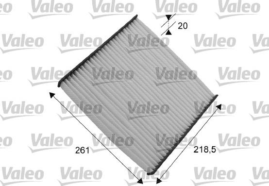 Valeo 715552 - Филтър купе (поленов филтър) vvparts.bg