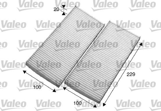 Valeo 715569 - Филтър купе (поленов филтър) vvparts.bg