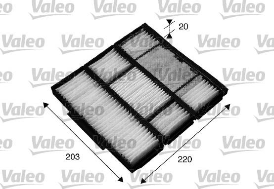 Valeo 715565 - Филтър купе (поленов филтър) vvparts.bg