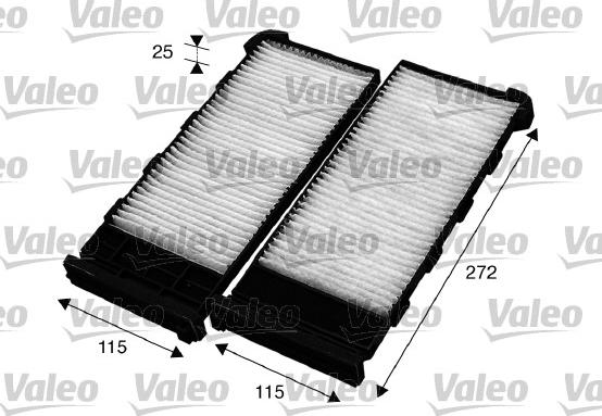 Valeo 715561 - Филтър купе (поленов филтър) vvparts.bg