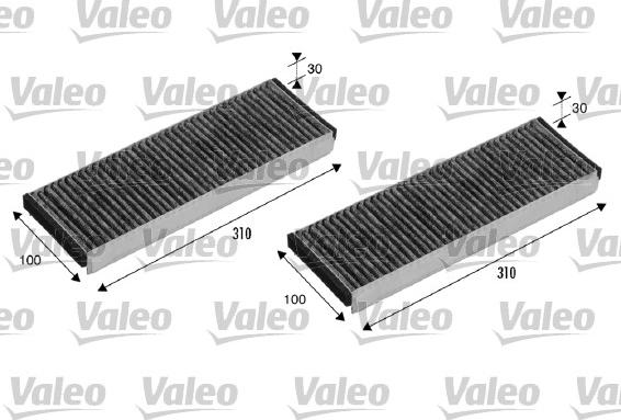 Valeo 715501 - Филтър купе (поленов филтър) vvparts.bg