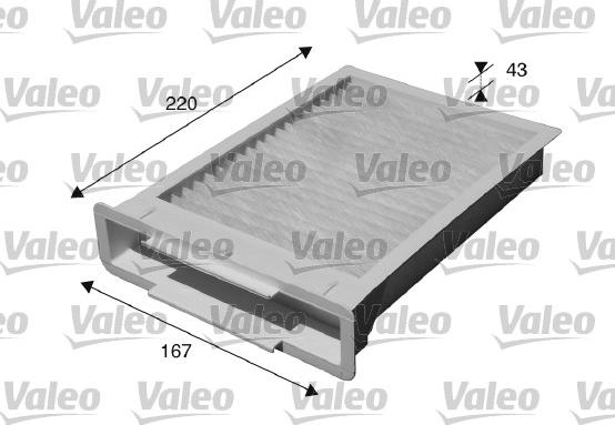 Valeo 715515 - Филтър купе (поленов филтър) vvparts.bg