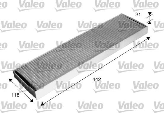 Valeo 715585 - Филтър купе (поленов филтър) vvparts.bg