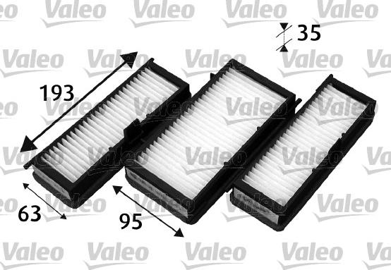 Valeo 715530 - Филтър купе (поленов филтър) vvparts.bg