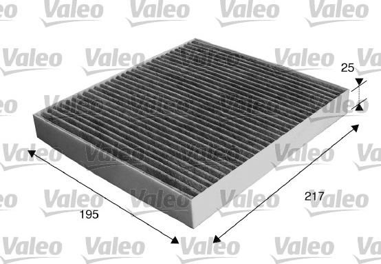 Valeo 715537 - Филтър купе (поленов филтър) vvparts.bg