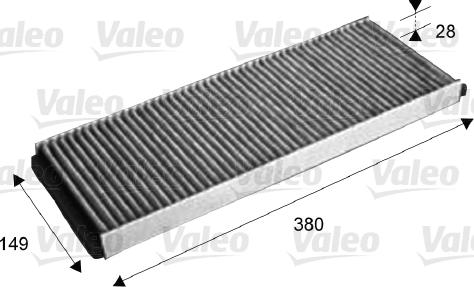 Valeo 715578 - Филтър купе (поленов филтър) vvparts.bg