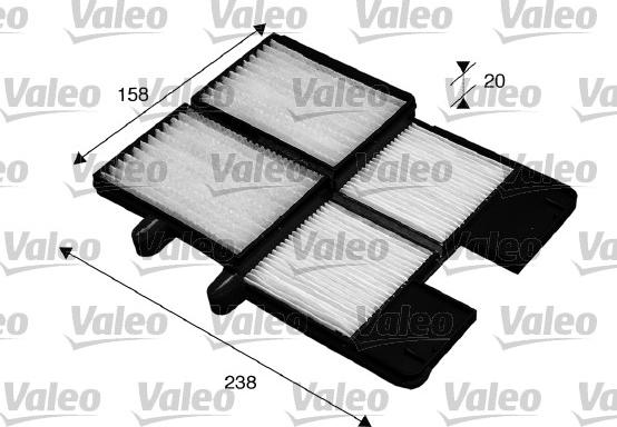 Valeo 715572 - Филтър купе (поленов филтър) vvparts.bg