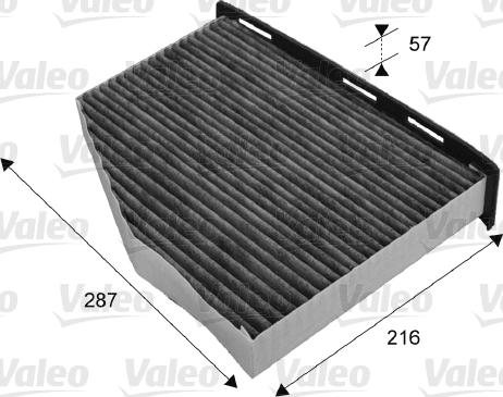 Valeo 715665 - Филтър купе (поленов филтър) vvparts.bg