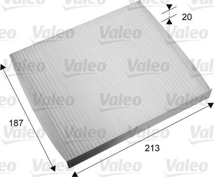 Valeo 715668 - Филтър купе (поленов филтър) vvparts.bg