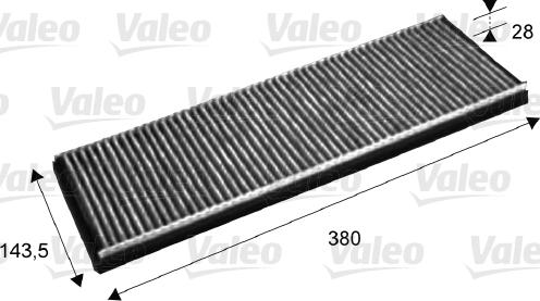 Valeo 715632 - Филтър купе (поленов филтър) vvparts.bg