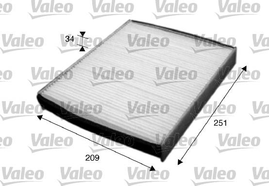 Valeo 715627 - Филтър купе (поленов филтър) vvparts.bg