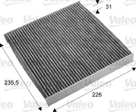 Valeo 715678 - Филтър купе (поленов филтър) vvparts.bg