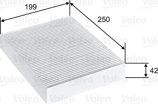 Valeo 715815 - Филтър купе (поленов филтър) vvparts.bg