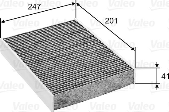 Valeo 715753 - Филтър купе (поленов филтър) vvparts.bg