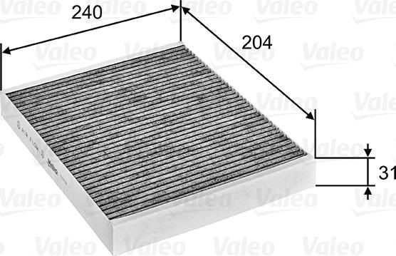 Valeo 715752 - Филтър купе (поленов филтър) vvparts.bg