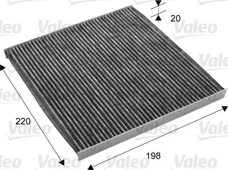 Valeo 715701 - Филтър купе (поленов филтър) vvparts.bg