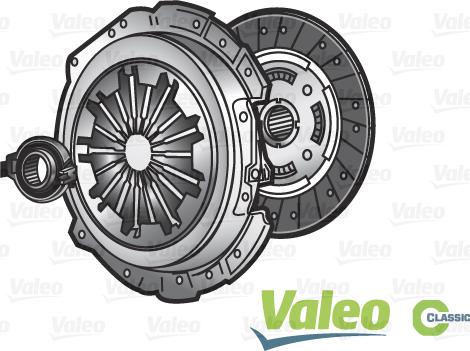 Valeo 786010 - Комплект съединител vvparts.bg