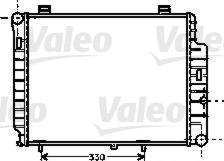 Valeo 734544 - Радиатор, охлаждане на двигателя vvparts.bg