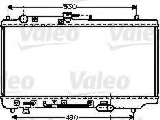 Valeo 734509 - Радиатор, охлаждане на двигателя vvparts.bg