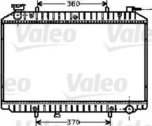 Valeo 734519 - Радиатор, охлаждане на двигателя vvparts.bg