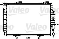 Valeo 734512 - Радиатор, охлаждане на двигателя vvparts.bg