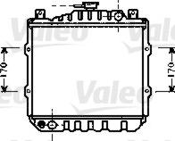 Valeo 734524 - Радиатор, охлаждане на двигателя vvparts.bg