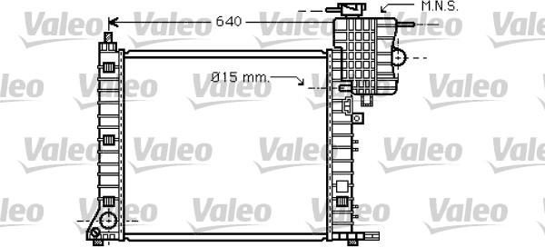 Valeo 734669 - Радиатор, охлаждане на двигателя vvparts.bg