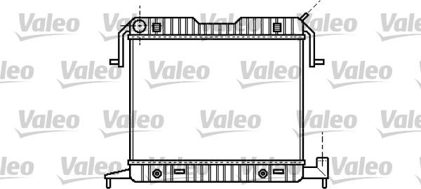 Valeo 734660 - Радиатор, охлаждане на двигателя vvparts.bg