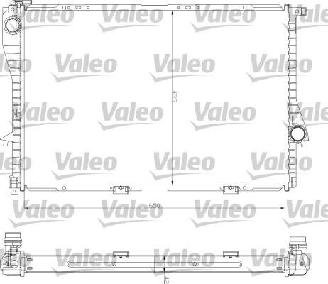 Valeo 734277 - Радиатор, охлаждане на двигателя vvparts.bg