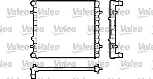 Valeo 731606 - Радиатор, охлаждане на двигателя vvparts.bg