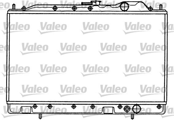 Valeo 731059 - Радиатор, охлаждане на двигателя vvparts.bg