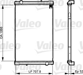 Valeo 733515 - Охладителна мрежа(пита), охлаждане на двигателя vvparts.bg