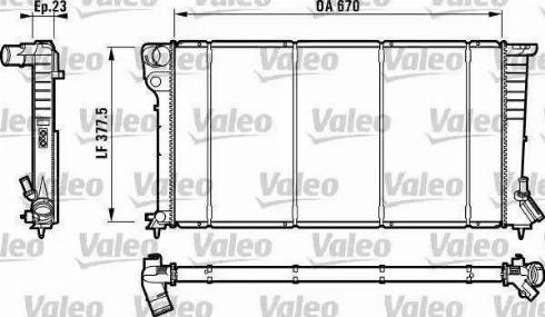 Ava Quality Cooling CN 2153 - Радиатор, охлаждане на двигателя vvparts.bg