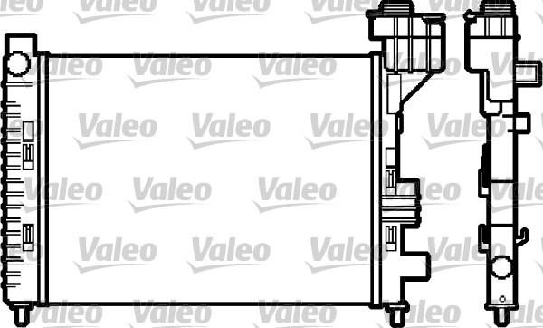 Valeo 732588 - Радиатор, охлаждане на двигателя vvparts.bg