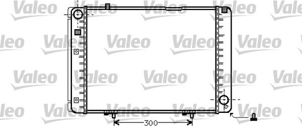 Valeo 732092 - Радиатор, охлаждане на двигателя vvparts.bg