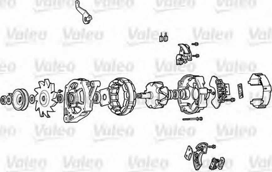 Valeo A11M4 - Генератор vvparts.bg