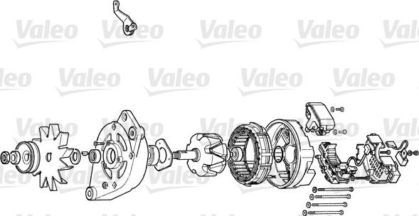 Valeo A13E58 - Генератор vvparts.bg