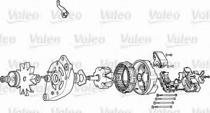 Valeo A13E1 - Генератор vvparts.bg