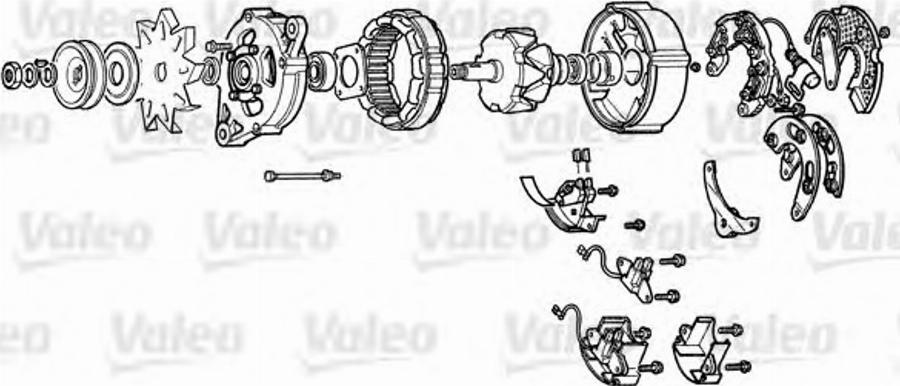 Valeo A13R63 - Генератор vvparts.bg