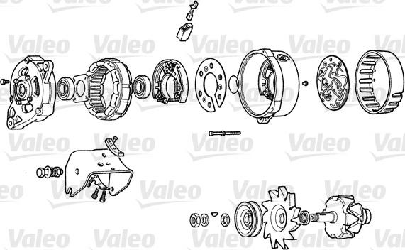 Valeo A13R168 - Генератор vvparts.bg