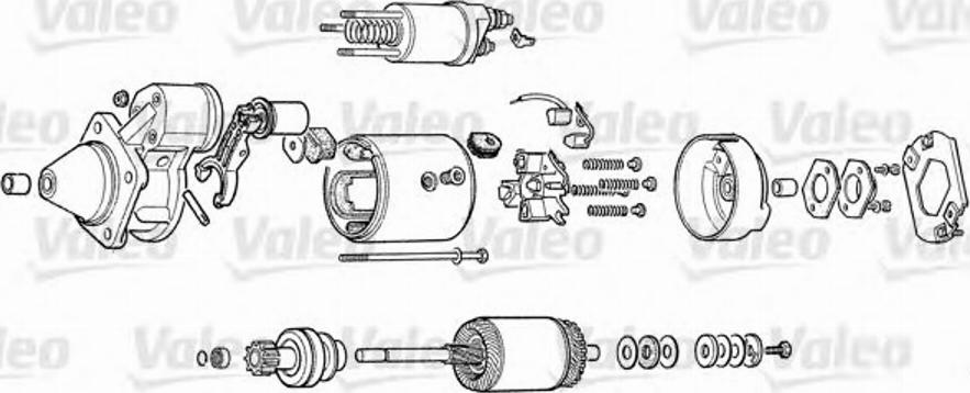 Valeo D9E49 - Стартер vvparts.bg