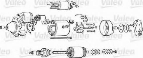 Valeo D9E83 - Стартер vvparts.bg