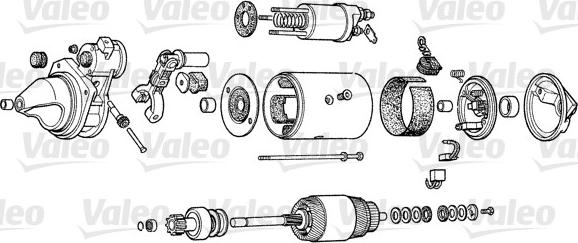 Valeo D9E34 - Стартер vvparts.bg