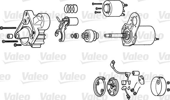 Valeo D6RA93 - Стартер vvparts.bg