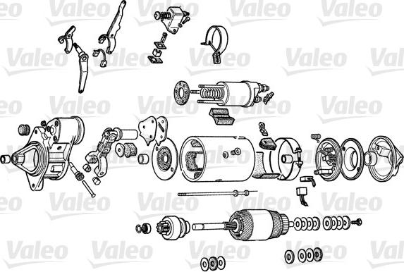 Valeo D8E152 - Стартер vvparts.bg