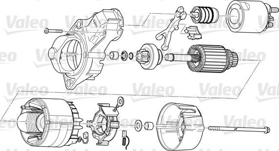 Valeo D7E42 - Стартер vvparts.bg