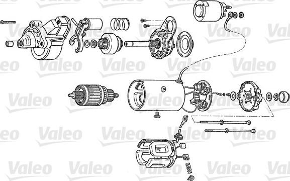 Valeo D7R28 - Стартер vvparts.bg