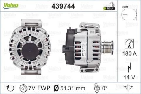 Valeo FG18S056 - Генератор vvparts.bg